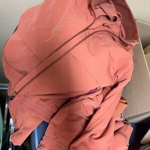 Figs terracotta Bomber Jacket